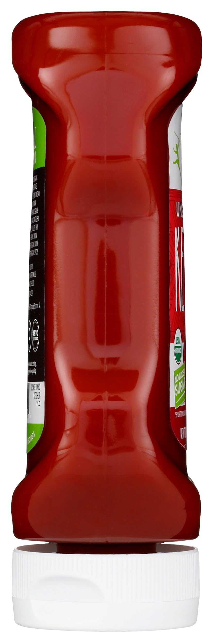 **Primal Kitchen Organic Unsweetened Ketchup - No Sugar Added, 18.5 oz Bottle - Paleo, Keto & Whole30 Friendly - Perfect for Burgers, Fries & Healthy Diets**