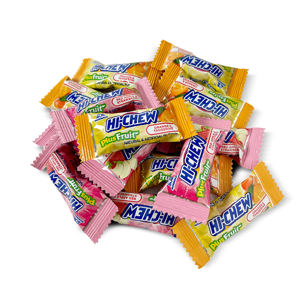 Hi Chew Plus Fruit Mix Bag - 2.8oz Chewy Candy Assortment | Perfect for Snacking, Parties & On-the-Go Treats