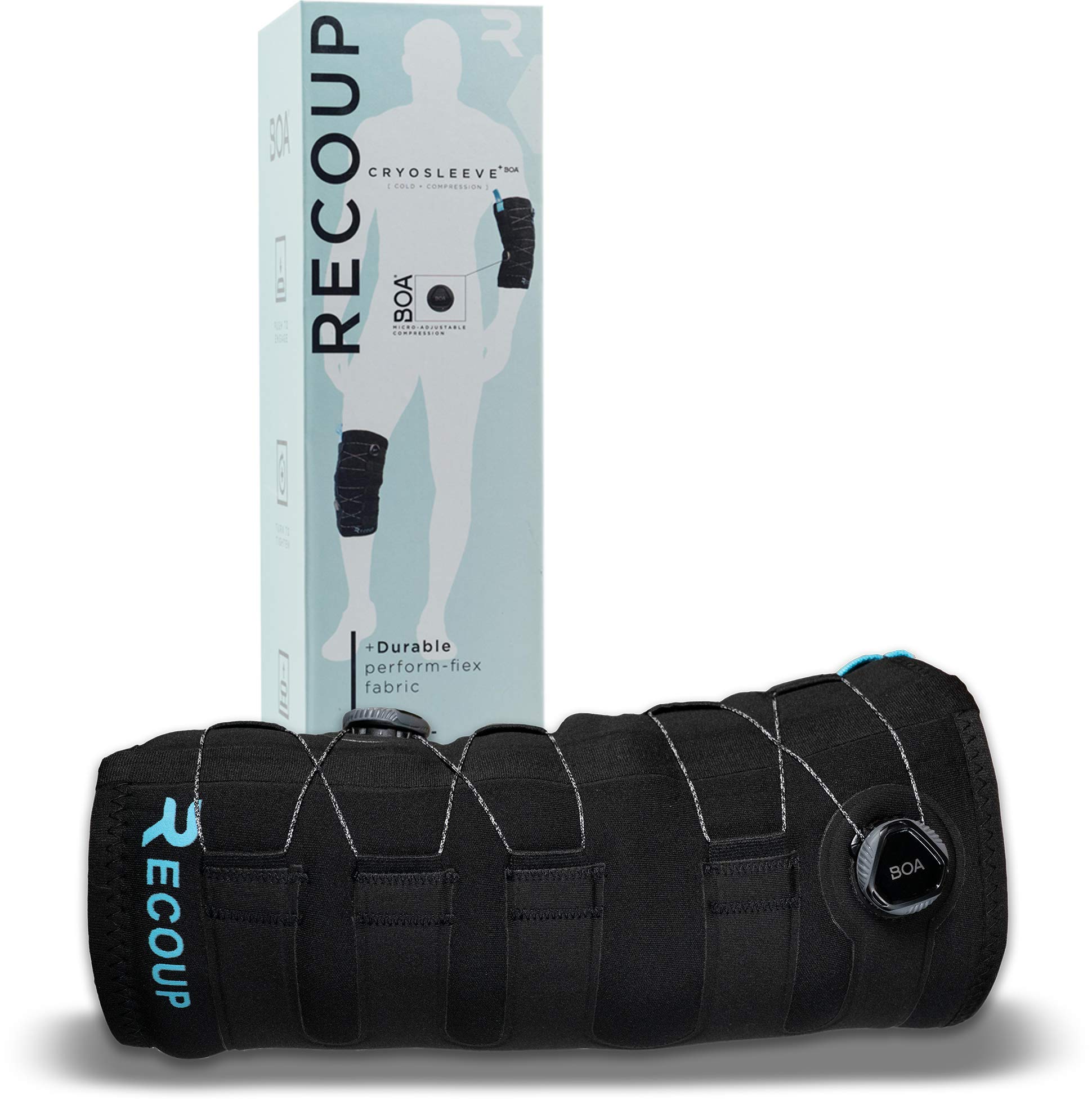 Cryosleeve Ice Cold Compression Sleeve for Arms & Legs - Adjustable Reusable Ice Pack for Elbow & Knee Pain Relief - Lasts Up to 1 Hour - Muscle & Joint Recovery for Athletes, Post-Workout, Arthritis & Injury Rehabilitation