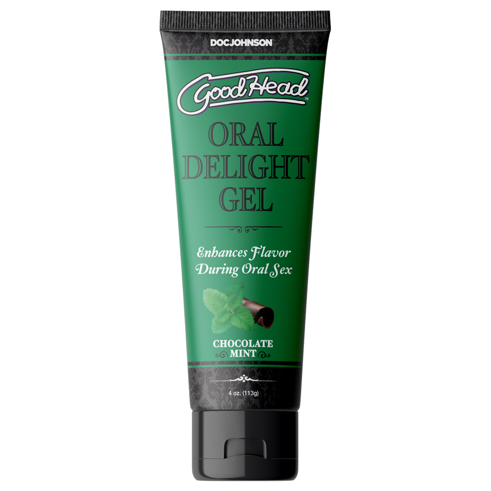 GoodHead Oral Delight Cooling Flavored Gel - Minty Fresh Breath Enhancer for Kissing, Dating & Intimate Moments