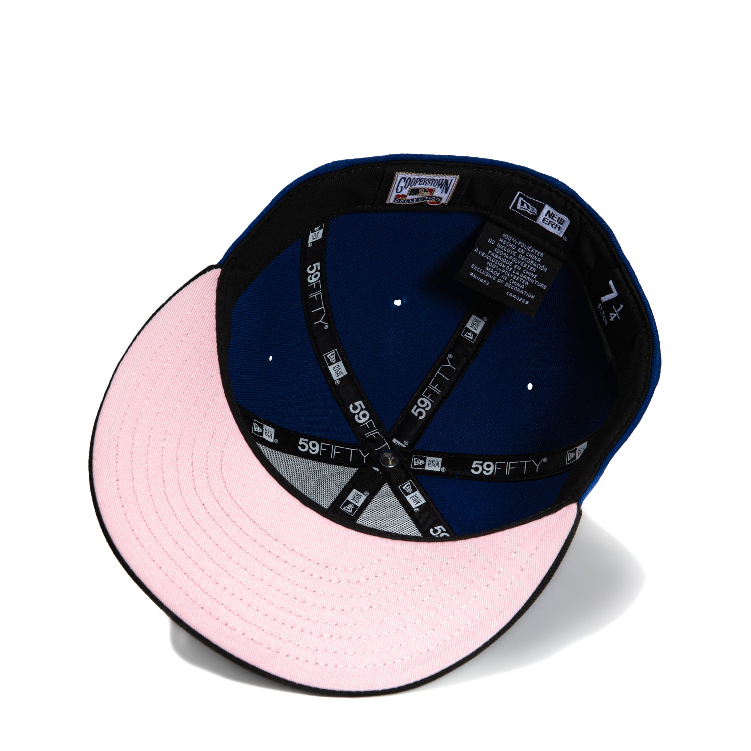New Era 59Fifty Los Angeles Dodgers 50th Anniversary Snapback Hat with Stadium Patch - Royal, Black, Metallic Silver | Official MLB Baseball Cap for Men & Women | Perfect for Games, Collecting & Streetwear Fashion