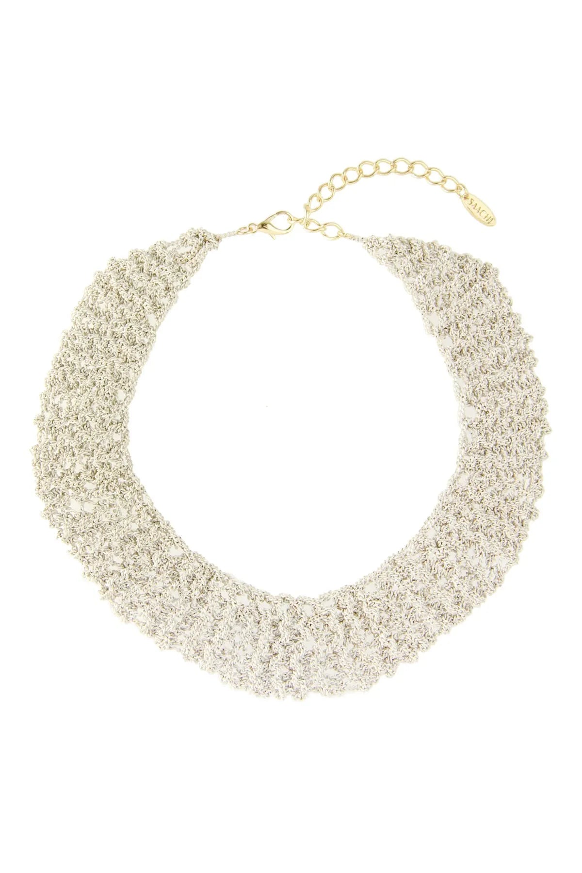 Handmade Crochet Chain Short Necklace for Women - Boho Chic Layering Jewelry - Perfect for Casual Wear, Date Nights & Special Occasions