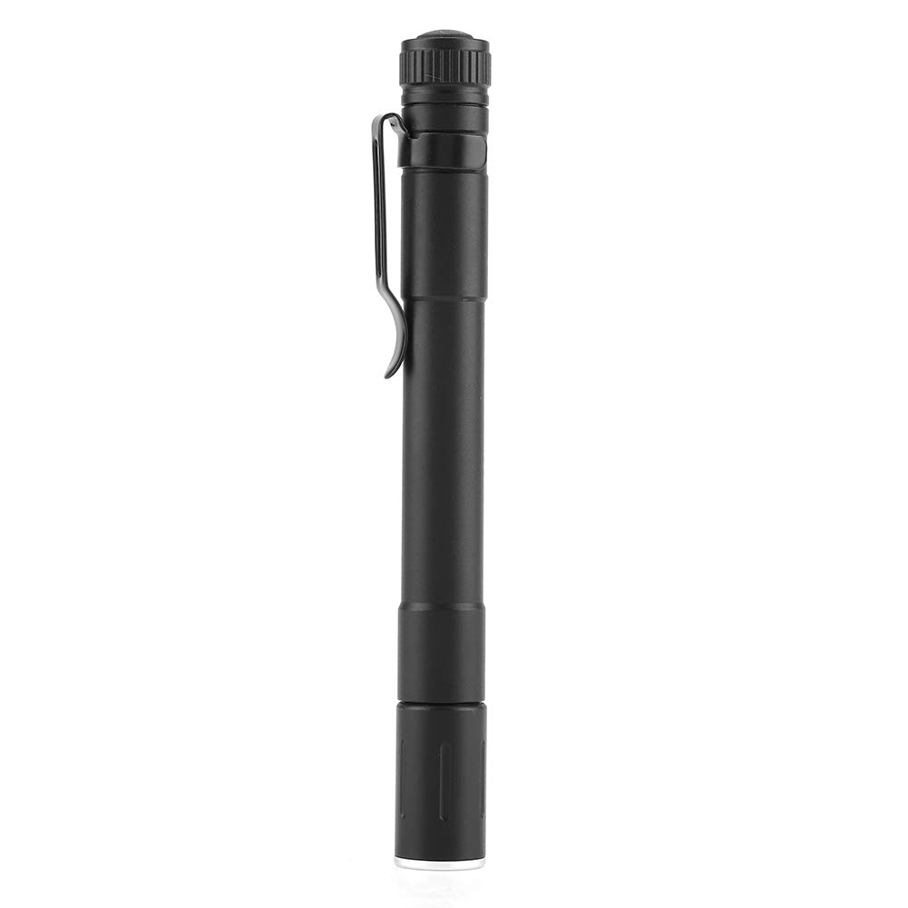Oumefar 3-Level LED Camping Flashlight - Compact Aluminum Alloy Hunting Torch & Emergency Light (Black) | Perfect for Outdoor Adventures, Power Outages & Survival Kits