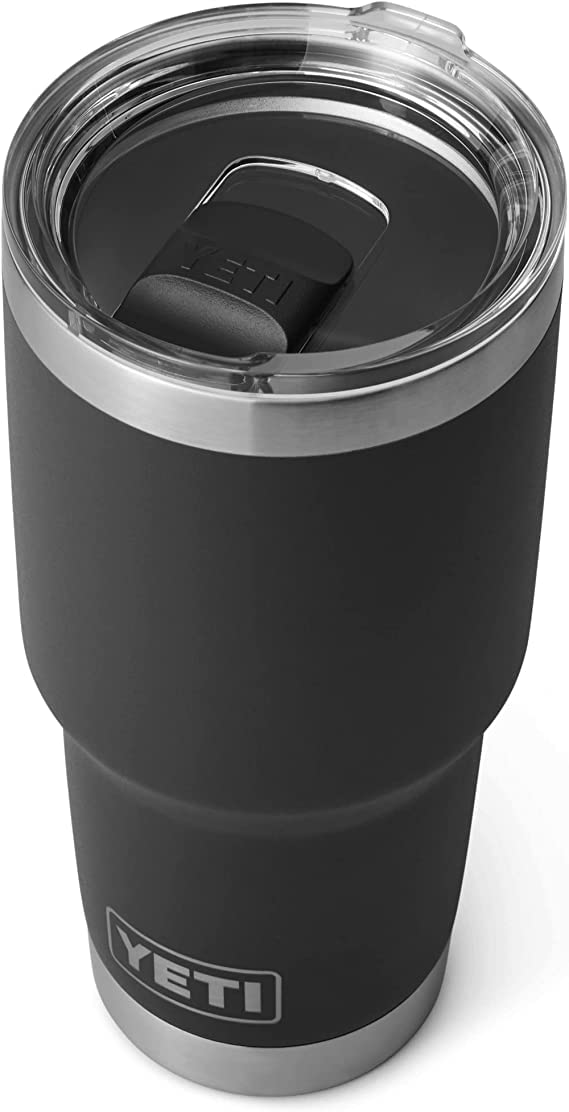 YETI Rambler 30 oz Stainless Steel Vacuum Insulated Tumbler with MagSlider Lid - Keeps Drinks Hot or Cold for Hours - Perfect for Camping, Hiking, Office & Outdoor Adventures