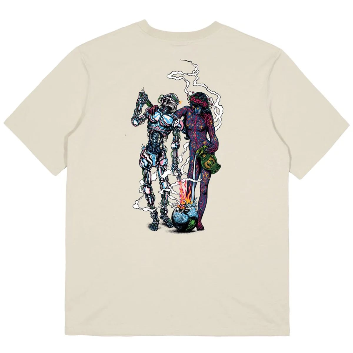 Santa Cruz Wooten Duo Graphic T-Shirt - Men's Casual Short Sleeve Tee for Skateboarding & Streetwear Fashion