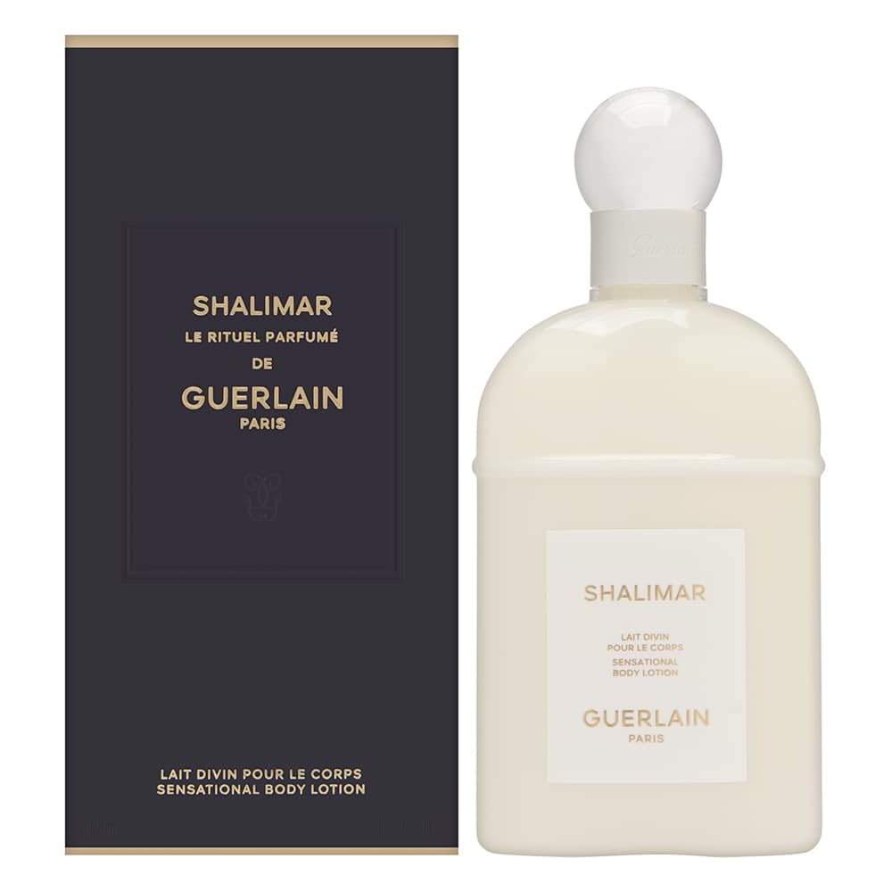 Guerlain SHALIMAR Body Lotion 6.8 oz for Women - Cameo Scent | Hydrating & Luxurious Moisturizer for Dry Skin | Perfect for Daily Use & Special Occasions