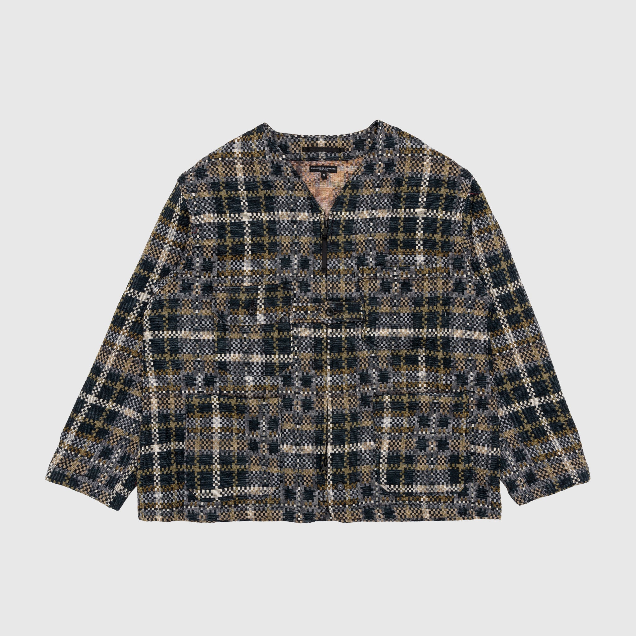 Vintage Plaid Shooting Jacket for Men - Classic Outdoor Hunting & Casual Wear - Perfect for Hunting, Hiking, and Fall Fashion