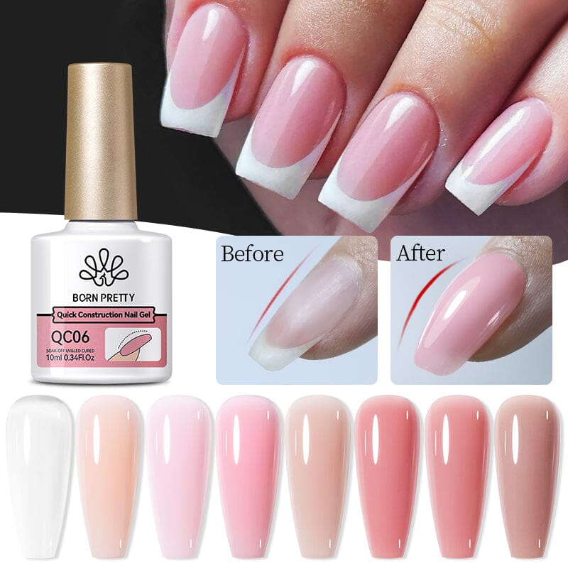Born Pretty Builder Extension Gel - Professional Nail Extension Gel for Strong & Long Nails - Perfect for DIY Manicures, Salon Use & Nail Art Designs