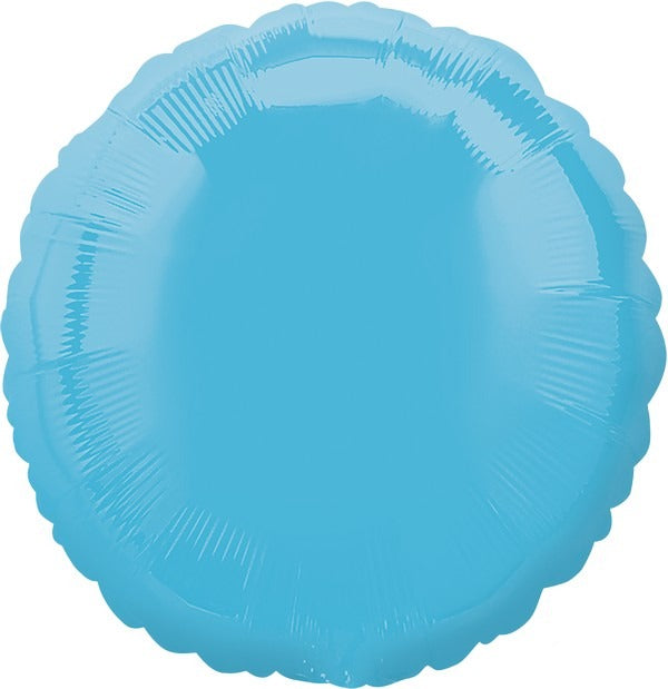 45cm Standard Circle HX Caribbean Blue Balloon - Premium Latex Party Balloons for Birthday, Wedding, Baby Shower & Holiday Decorations - Perfect for Indoor/Outdoor Events, Photo Backdrops & Party Supplies