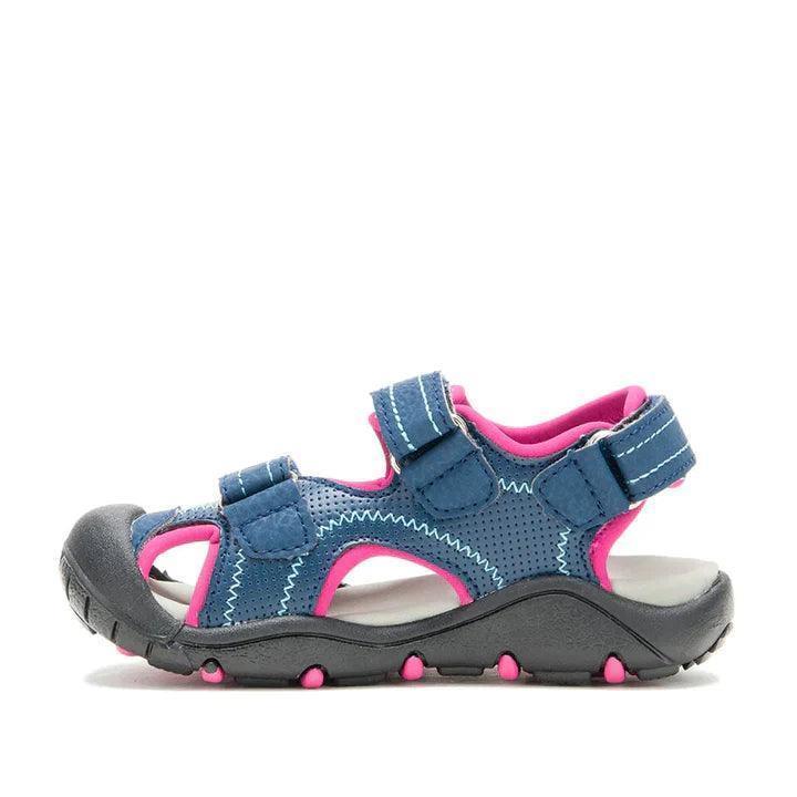 Kamik Seaturtle 2 Big Kids' Waterproof Sandals - Comfortable & Durable Beach, Pool & Outdoor Play Shoes for Boys & Girls