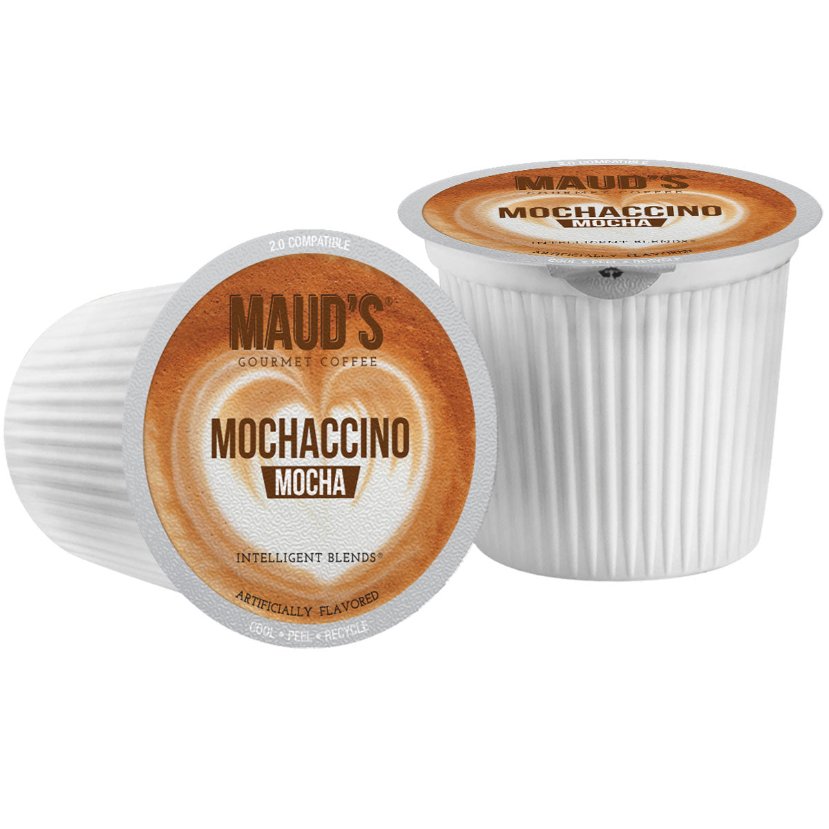 Premium Maud's Chocolate Mocha Cappuccino Coffee Pods - Compatible with Keurig 2.0 - Rich & Creamy Flavor - Perfect for Morning Brews, Office Coffee Breaks & After-Dinner Treats