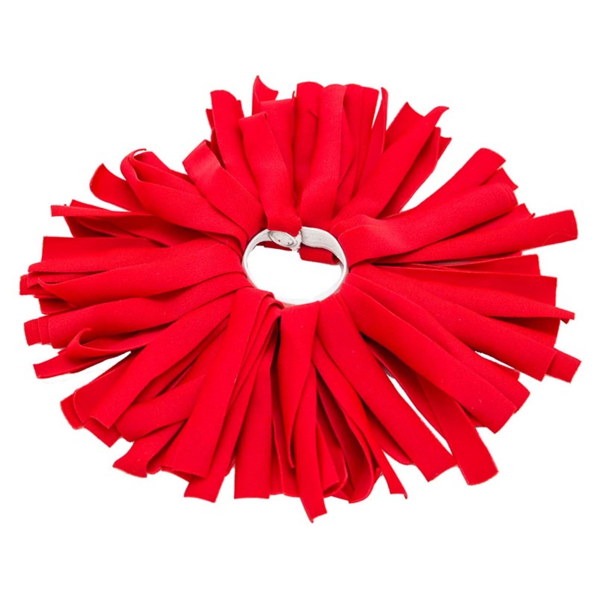 Pomchies Red Dog Collar - Adjustable One Size Fits Most Pets - Comfortable Nylon Puppy Collar for Small Medium Large Dogs - Perfect for Daily Walks, Training & Outdoor Adventures