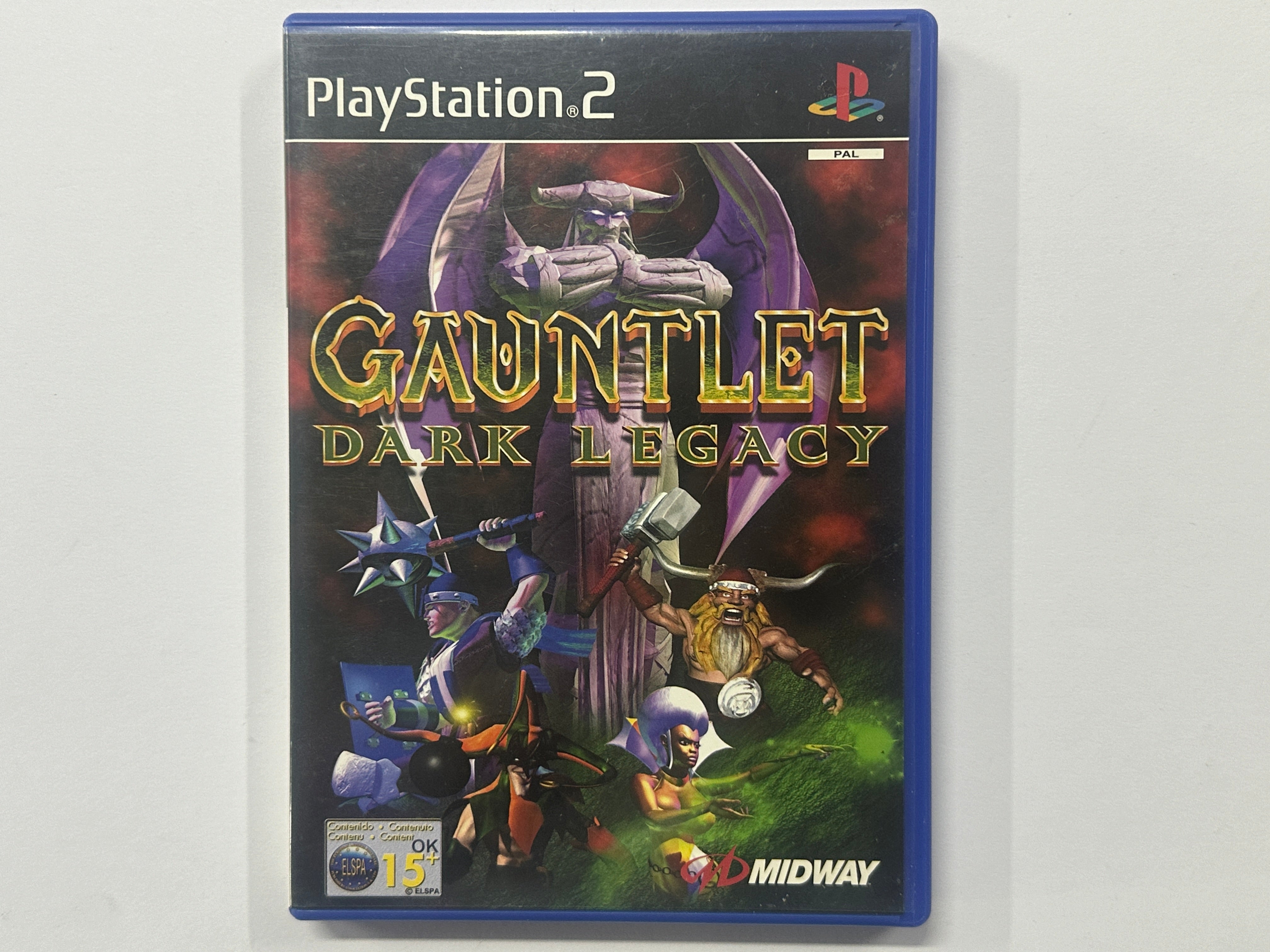 Gauntlet Dark Legacy Complete Game in Original Case - Classic Arcade Action for PlayStation 2 - Perfect for Retro Gaming Nights & Collector's Display