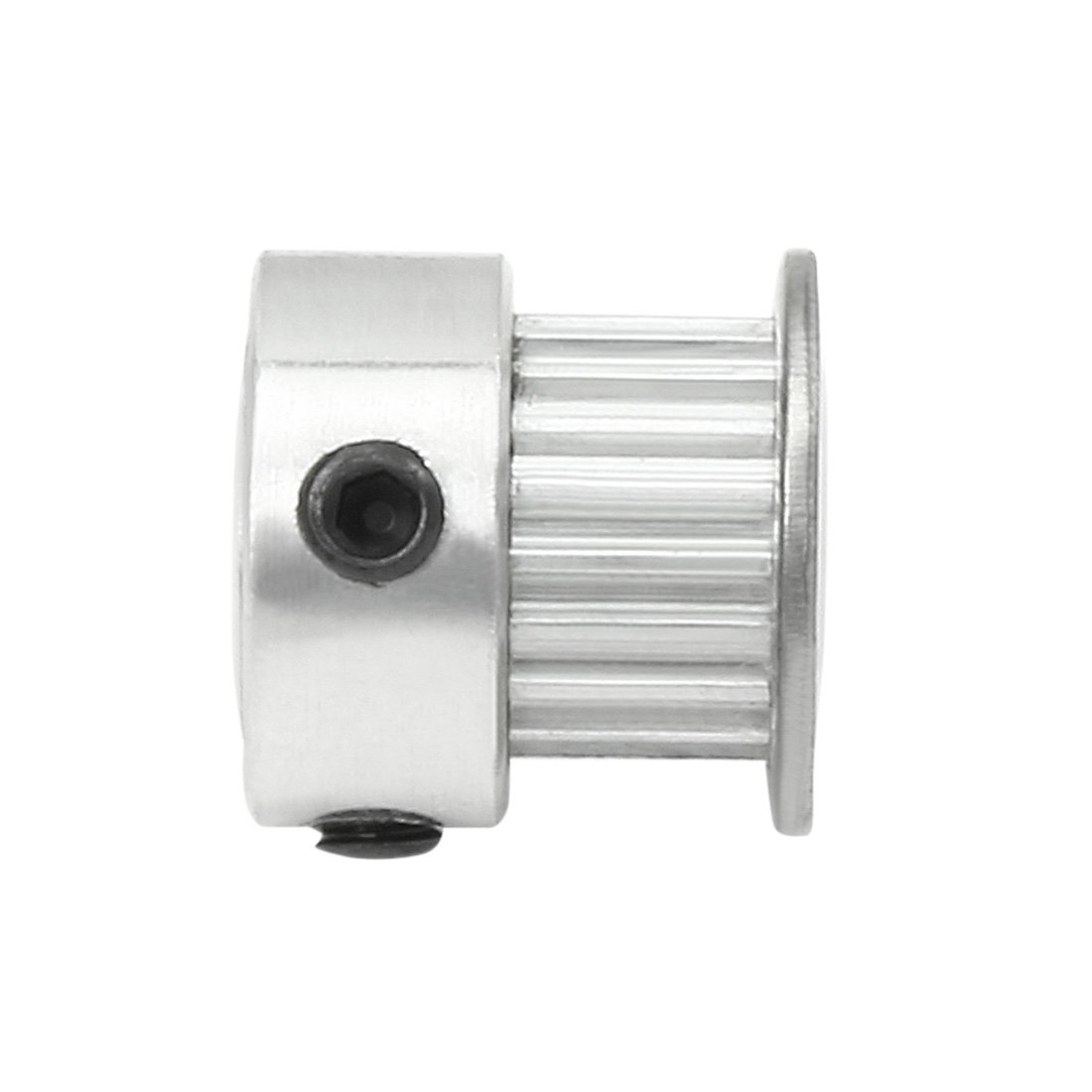 20 Teeth Aluminum MXL Timing Belt Idler Pulley 6.35mm Bore Flange Synchronous Wheel for 3D Printer CNC Machine - Perfect for Precision Motion Control & Power Transmission in Robotics, Automation, and DIY Projects