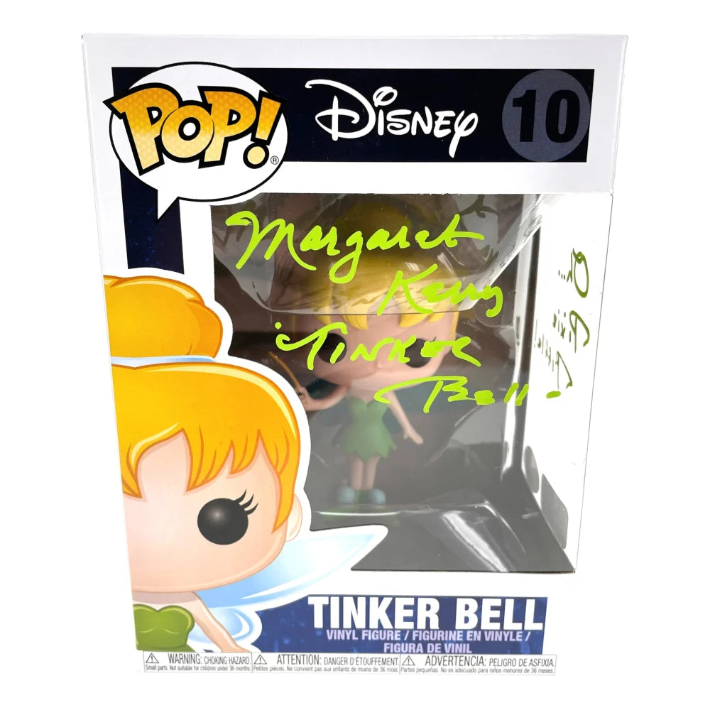 Margaret Kerry Autographed Tinker Bell Funko Pop with 