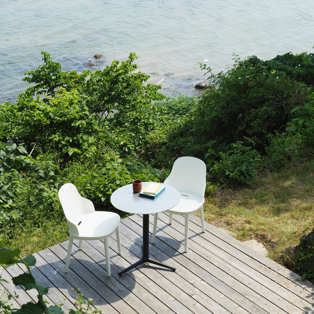 Allez Outdoor Dining Chair - Patio Furniture Set, Waterproof & Weather-Resistant for Garden, Backyard, Poolside - Comfortable & Durable for Outdoor Entertaining