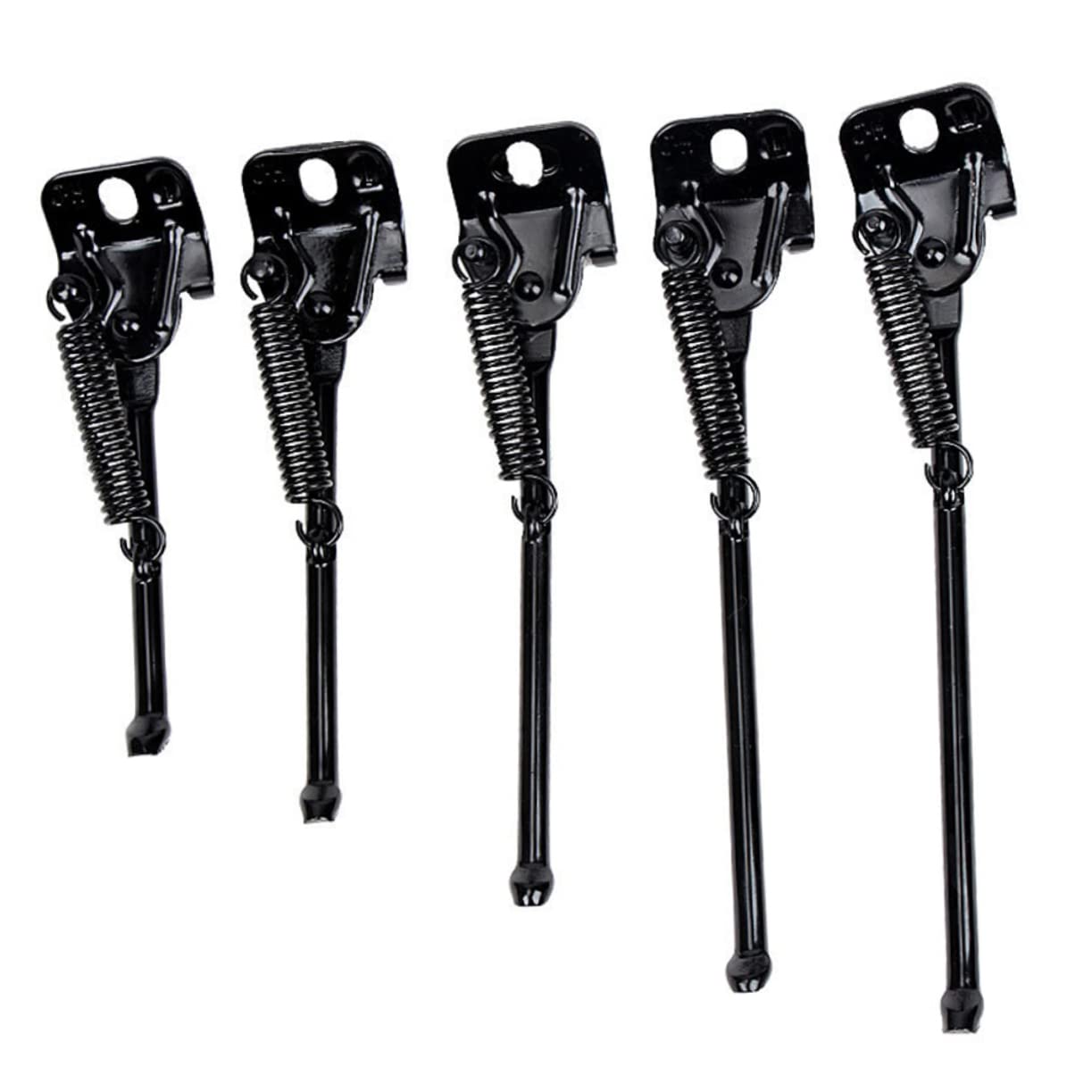 Gogogmee 2-Pack Single Side Bike Kickstand - Universal Folding Bicycle Stand for Mountain, Road & Kids Bikes - Perfect for Garage Storage, Outdoor Parking & Bike Maintenance