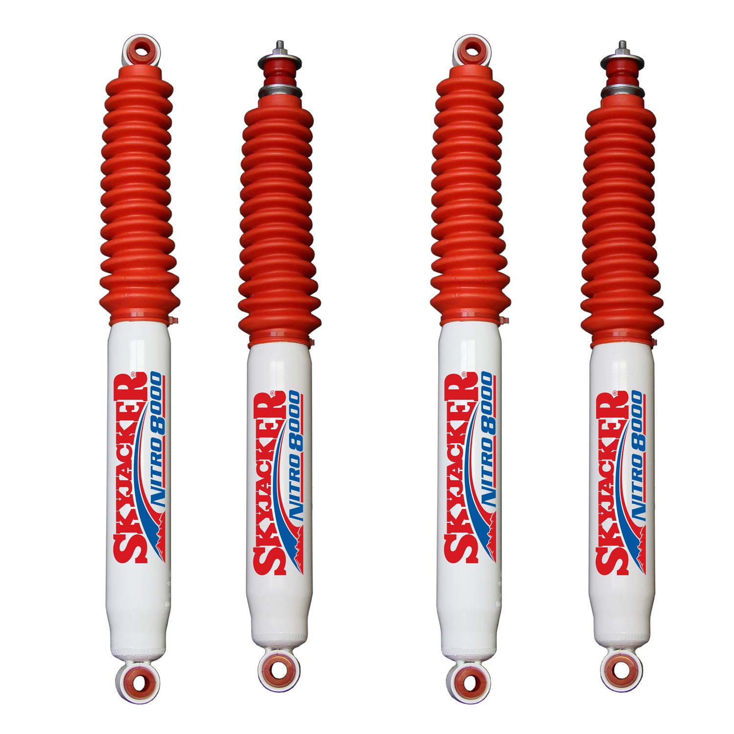 Skyjacker N8000 Nitrogen Gas Shocks Set for 1961-1971 International Scout 4WD 80 & 800 | Heavy-Duty Off-Road Suspension Upgrade for Trucks & SUVs | Perfect for Trail Riding, Rock Crawling & Overland Adventures