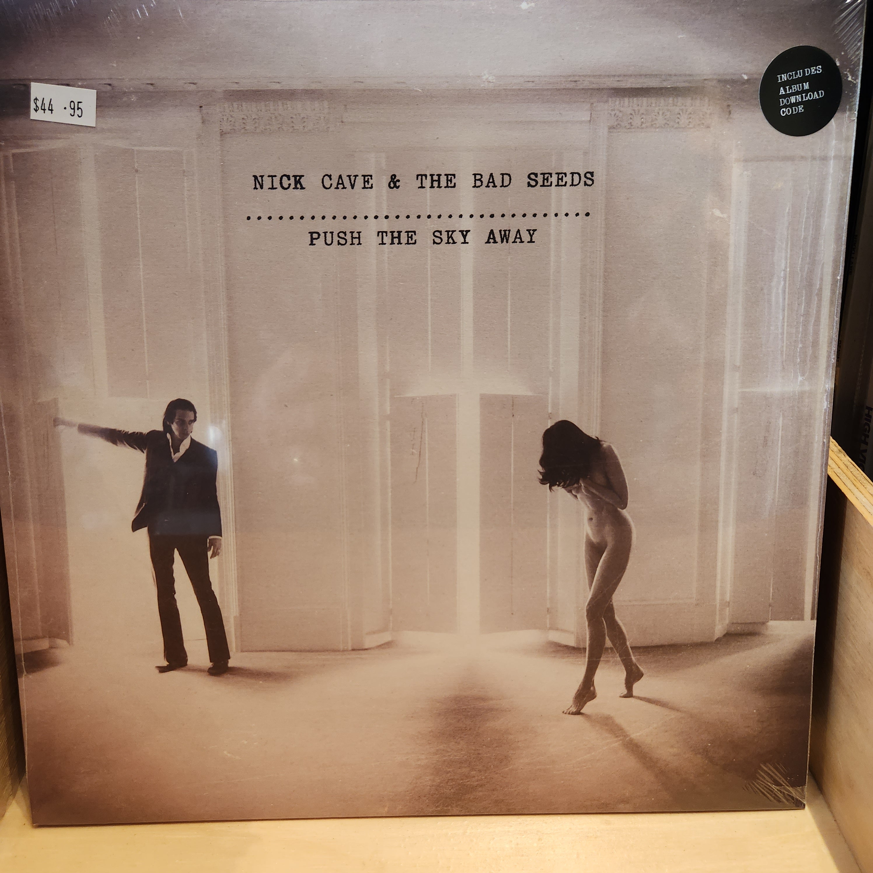 Nick Cave & the Bad Seeds - Push the Sky Away Vinyl LP Record | Limited Edition Music Album for Collectors & Audiophiles | Perfect for Home Listening, Gifts & Vinyl Enthusiasts