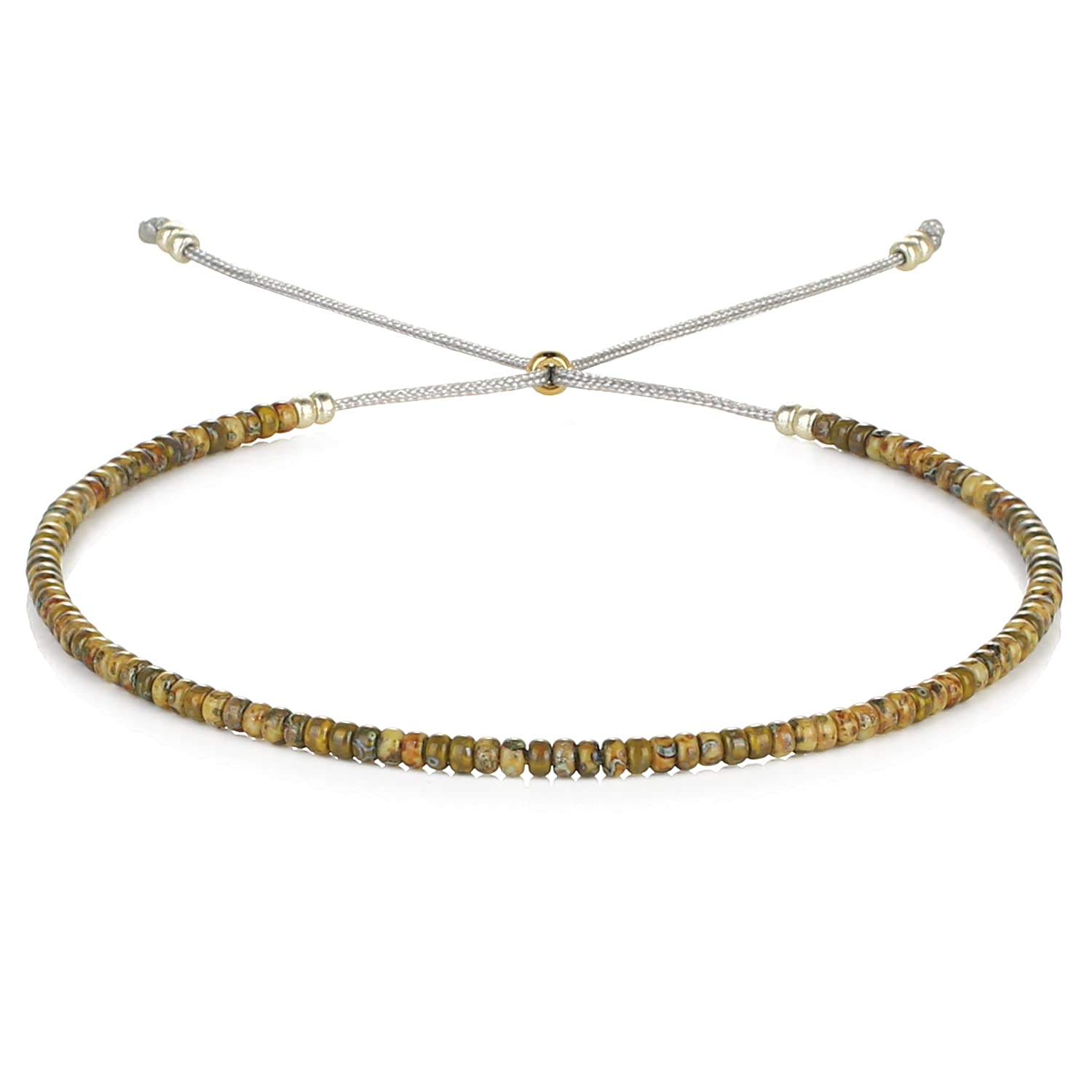 Colorful Beaded Friendship Bracelets for Women - Thin Strand Fashion Jewelry for Gifts, Parties & Everyday Wear