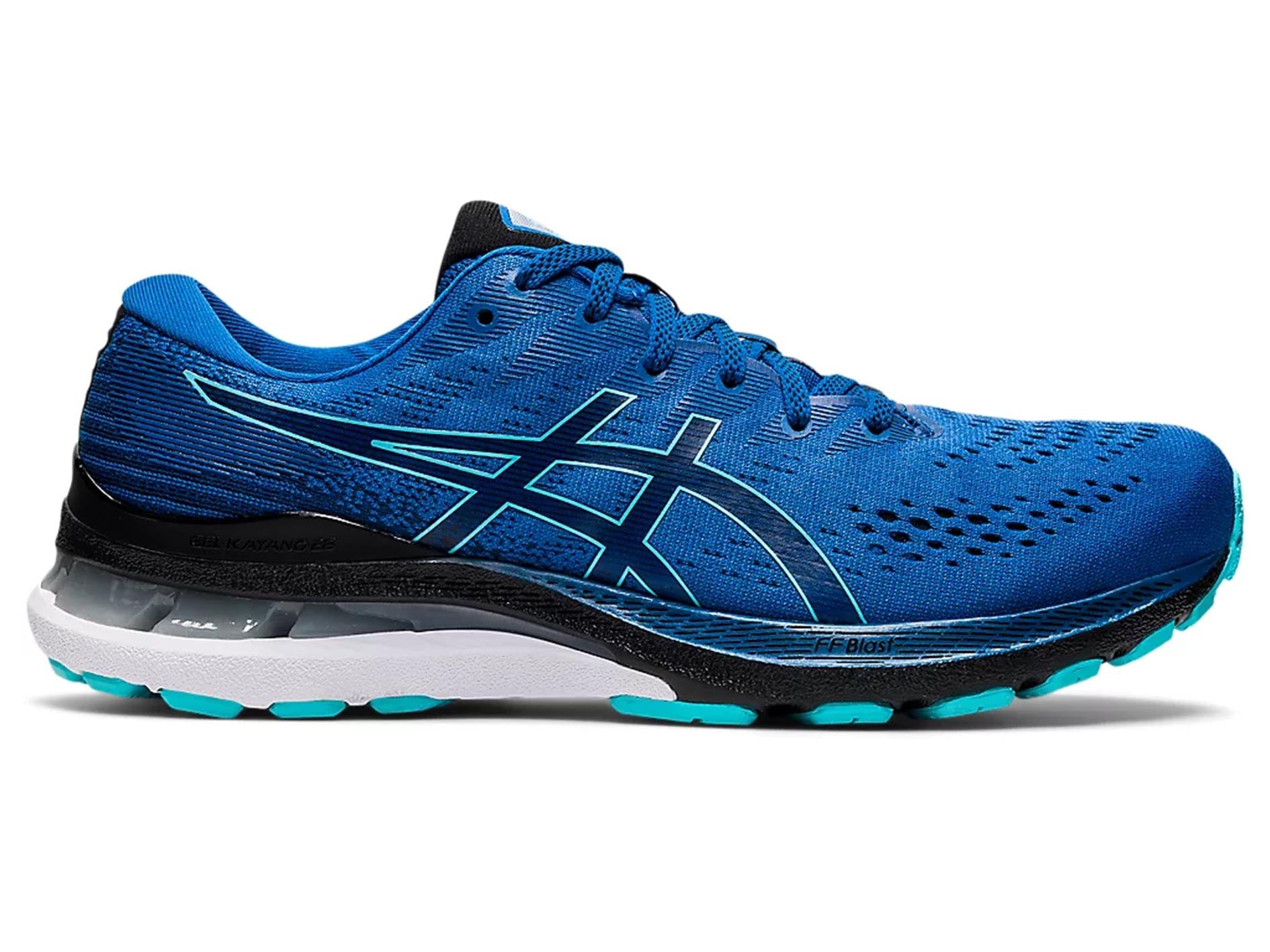 ASICS Men's Gel-Kayano 28 Running Shoes - Wide 2E Width (Style 1011B188-402) | Premium Cushioning for Long-Distance Running & Marathon Training