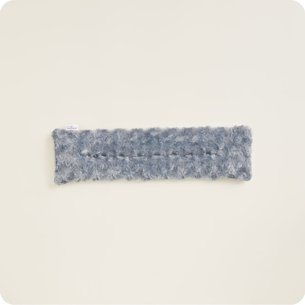 Curly Gray Warmies Neck Wrap - Microwaveable Heating Pad for Neck Pain Relief - Perfect for Relaxation, Stress Relief & Muscle Therapy at Home or Office