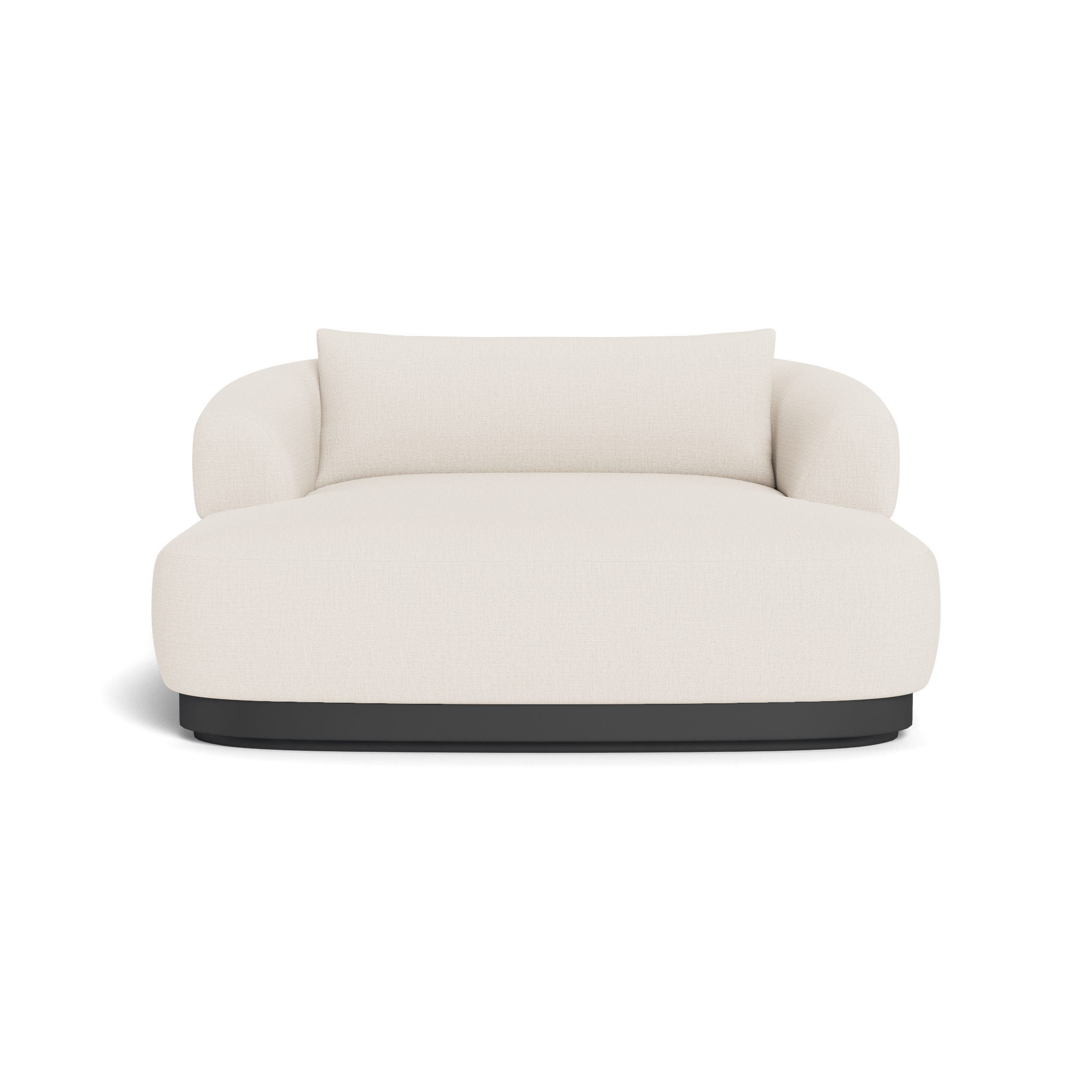 Amalfi Daybed - Modern Outdoor Patio Lounge Chair for Poolside, Garden, and Backyard Relaxation