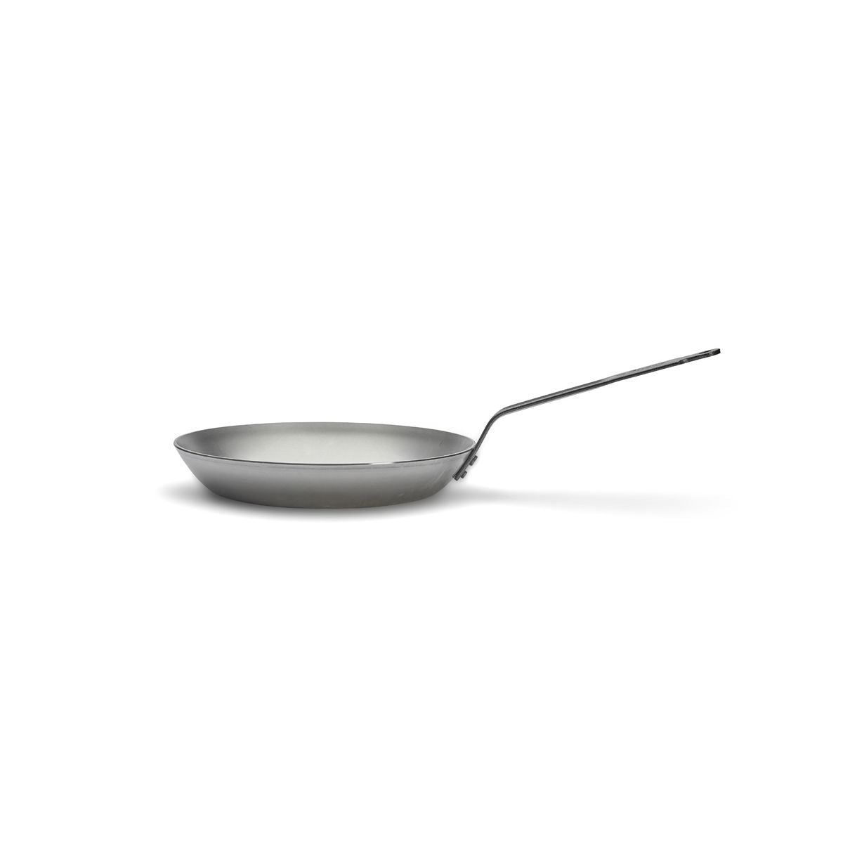 De Buyer Carbone Plus 12.5-Inch Round French Steel Skillet - Professional Carbon Steel Fry Pan for Searing, Sautéing & Flipping - Perfect for Home Chefs & Restaurant Use