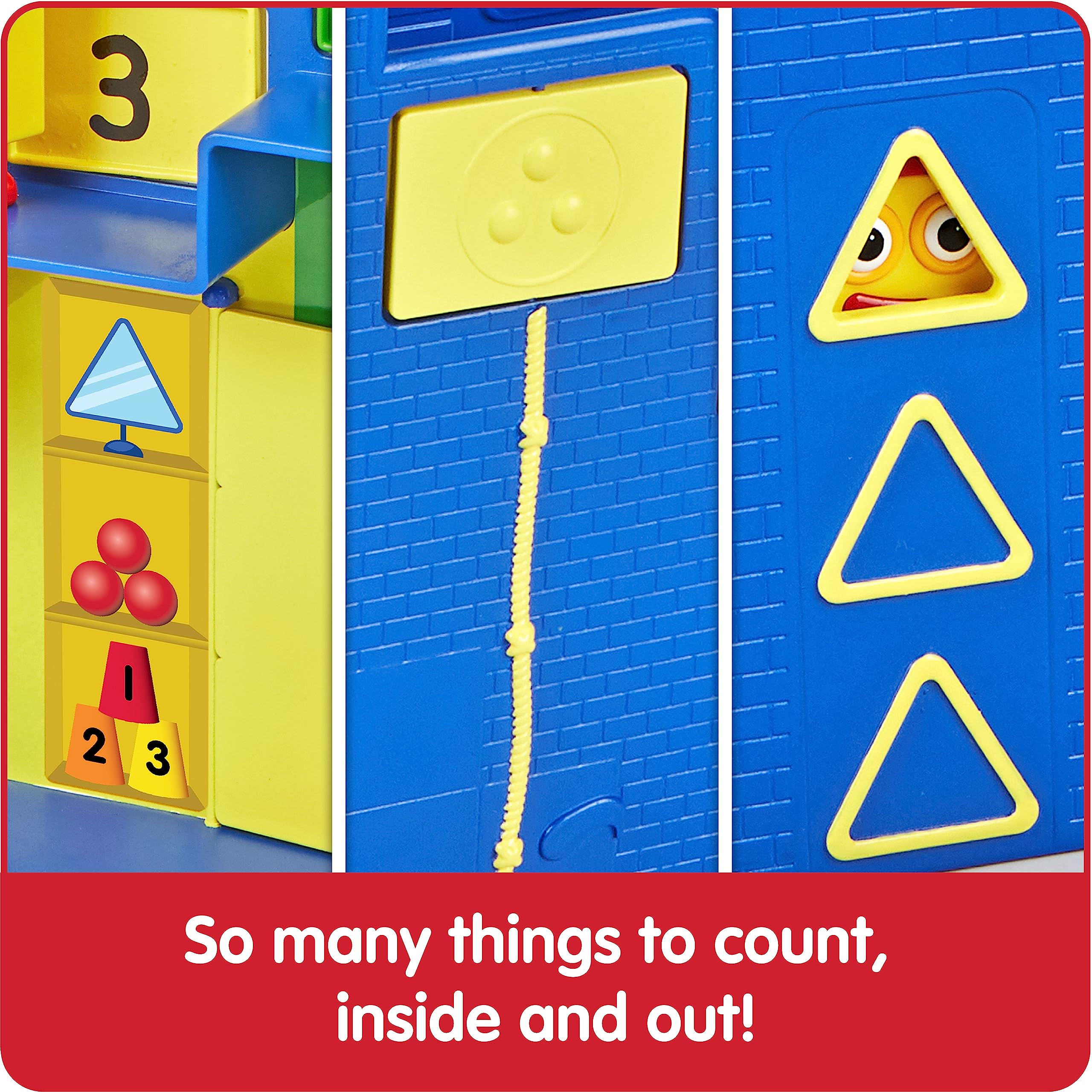 Hand2mind Numberblocks Step Squad Mission Headquarters Playset | Educational Math Toys for Kids Ages 3-5 | Interactive Action Figures & Toddler Playhouse | STEM Learning Gift for Boys & Girls | Perfect for Birthday Presents & Classroom Math Activities