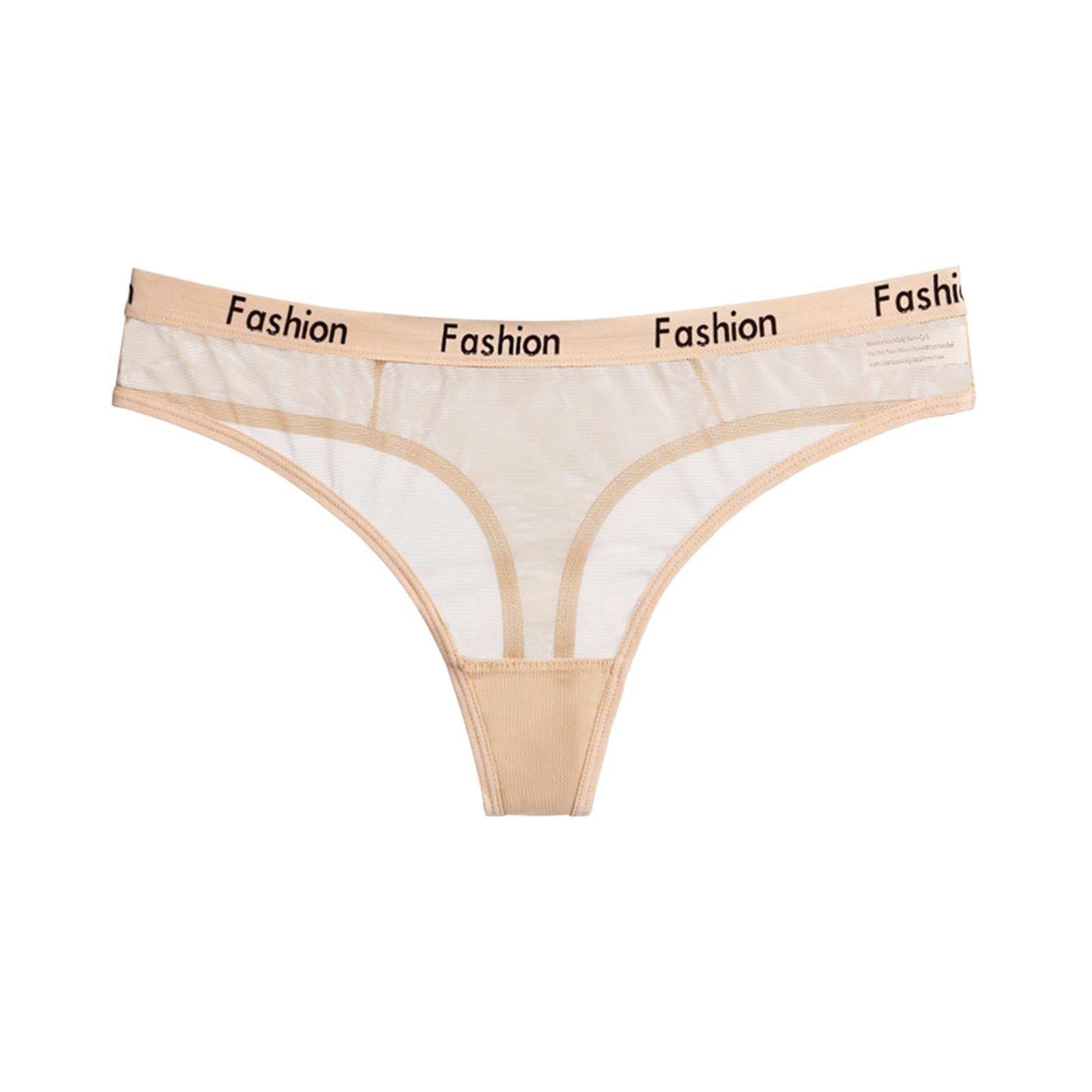 Sexy High Waist Mesh Underwear for Women - Comfortable Lace Thong & Boy Shorts Panties - Perfect for Date Night & Everyday Wear