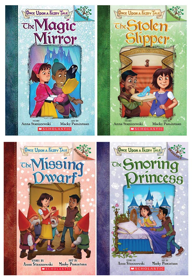 ONCE UPON A FAIRY TALE Series Set - 4 Classic Children's Story Books Collection | Perfect for Bedtime Reading, Gift Giving & Early Learning Development
