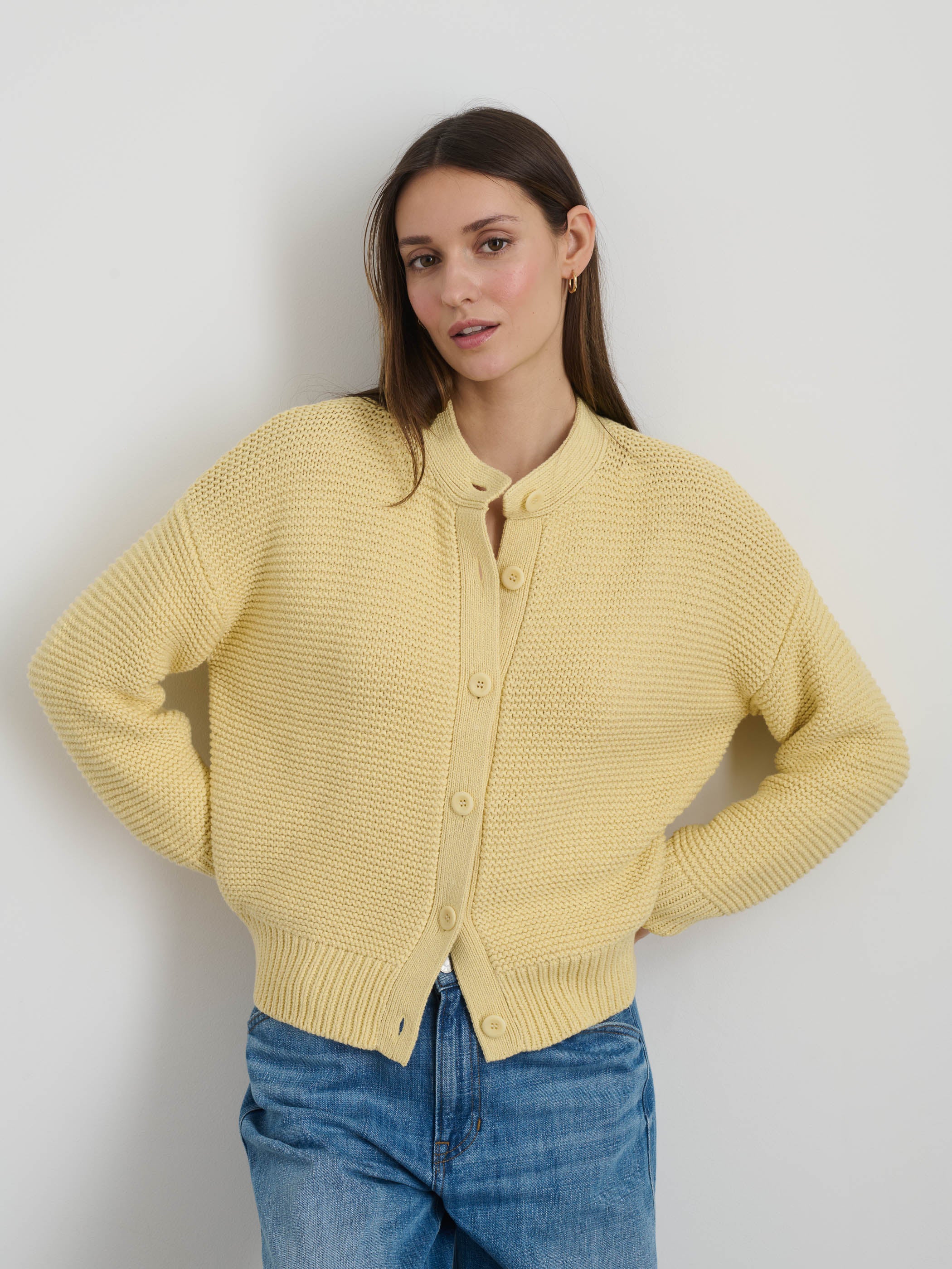 Nico Cotton Cardigan for Women - Soft & Comfortable Knit Sweater for Fall & Winter - Perfect for Casual Outfits and Layering