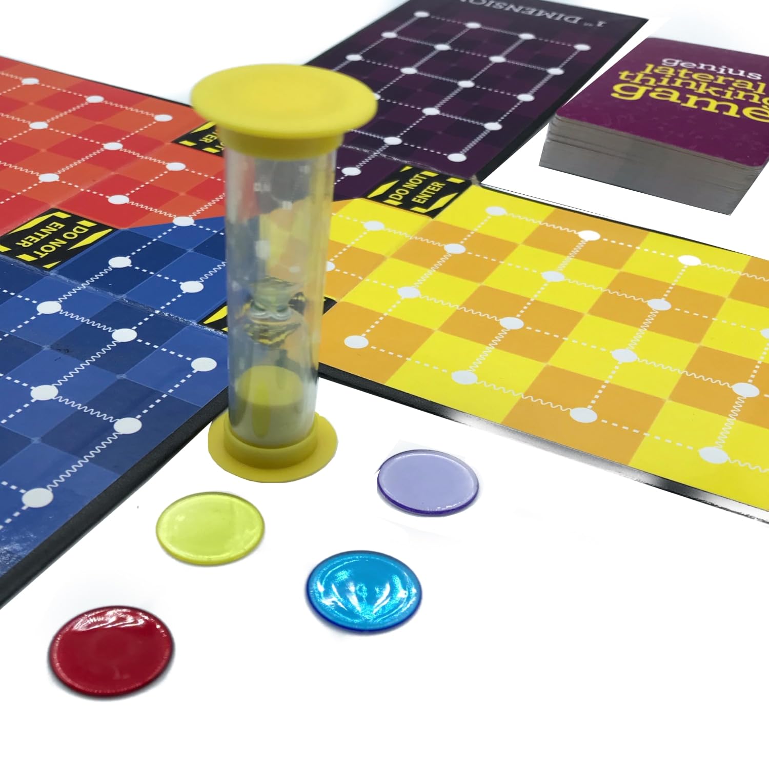 Genius Lateral Thinking Game for 2-4 Players | Ages 14+ | University Games | Party & Family Fun