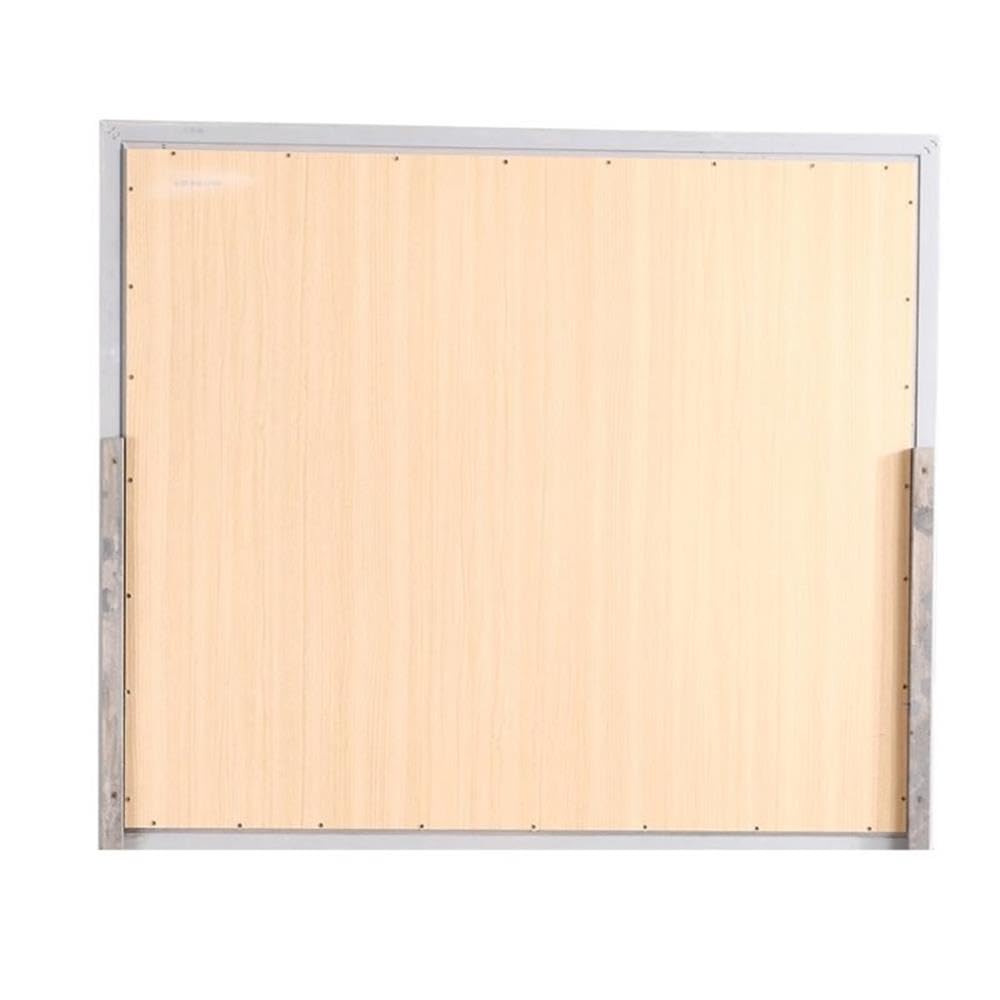 Glory Furniture Alana Silver Champagne Wall Mirror - Elegant Full-Length Mirror for Bedroom, Living Room & Entryway Decor