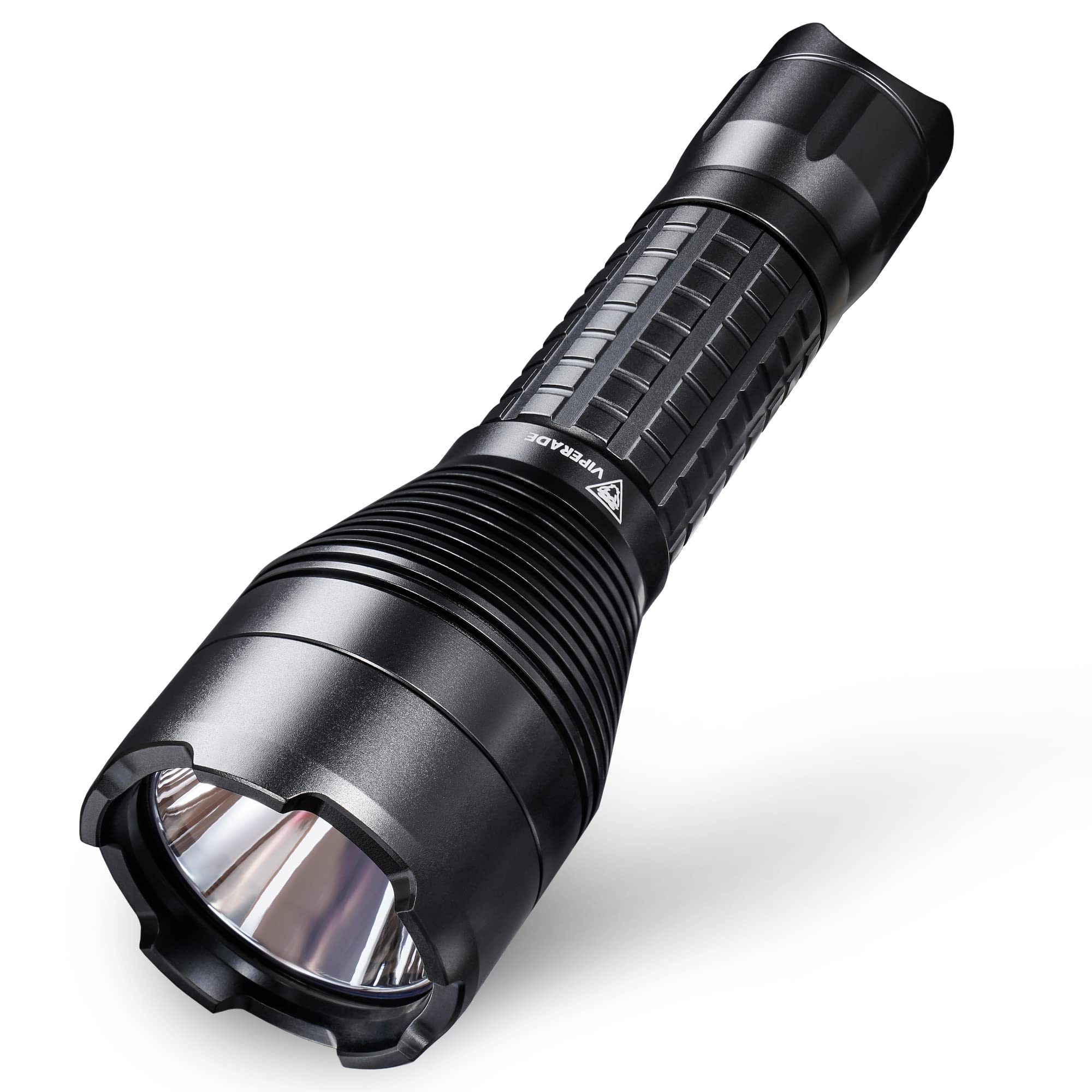 VIPERADE MK3 Ultra Bright Rechargeable LED Flashlight - Mini Pocket Flashlight for Camping, Hiking, Emergency & Outdoor Adventures - Waterproof & Durable Tactical Light for Home, Car, Power Outages & Survival Kits