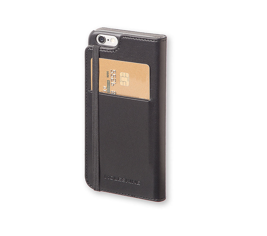 Moleskine Classic Bookstyle Case for iPhone 6 - Premium Leather Cover with Card Slots | Perfect for Business, Travel & Everyday Use
