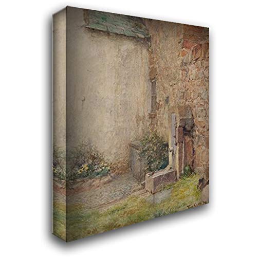 Tom Scott The Robin's Well 20x24 Gallery Wrapped Canvas Wall Art - Premium Stretched Ready to Hang Painting for Living Room, Bedroom & Office Decor