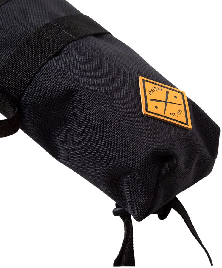 Restrap Waterproof Stem Bag - Bicycle Bottle Holder & Storage Accessory for Cycling, Hiking & Commuting - Unisex Adult Bike Gear (Black)