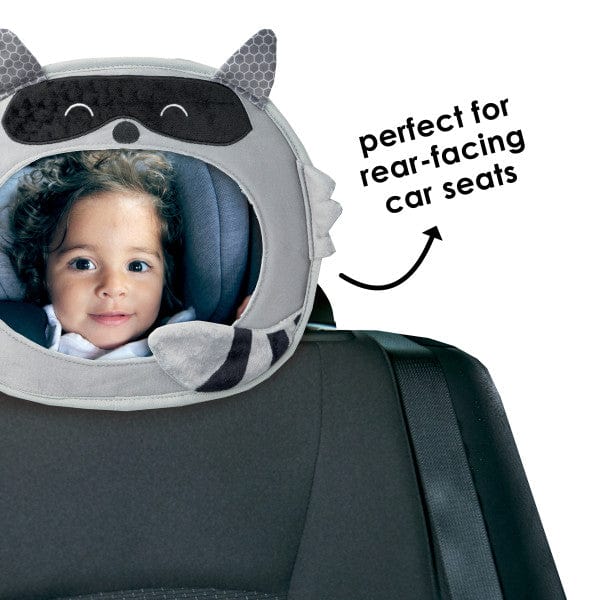 Diono Mirror Easy View Owl - Baby Car Seat Mirror for Safe Rear-Facing Monitoring | Perfect for Travel & Daily Commutes