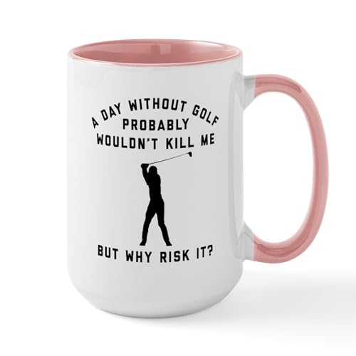 White/Pink Inside - A Day Without Golf
