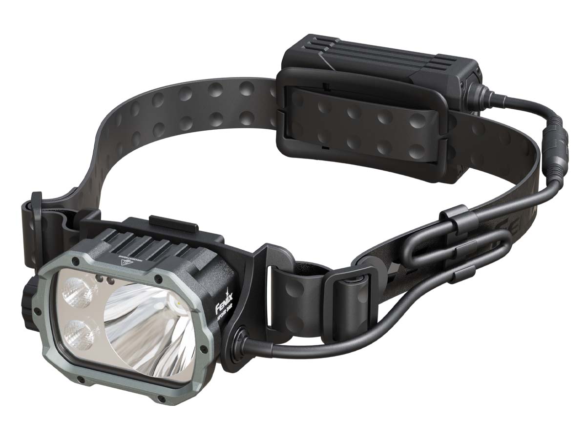 Fenix HP35R Professional Headlamp - 1000 Lumens, Rechargeable LED Headlight for Camping, Hiking, Running & Outdoor Adventures