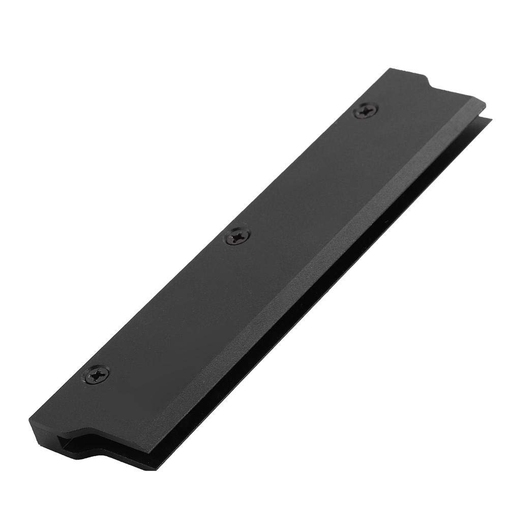 High-Performance Black Aluminum SSD Heat Sink Cooler - Easy Installation for M.2 NVMe SSD Cooling | Perfect for Gaming PCs, Workstations & Data Storage Upgrades