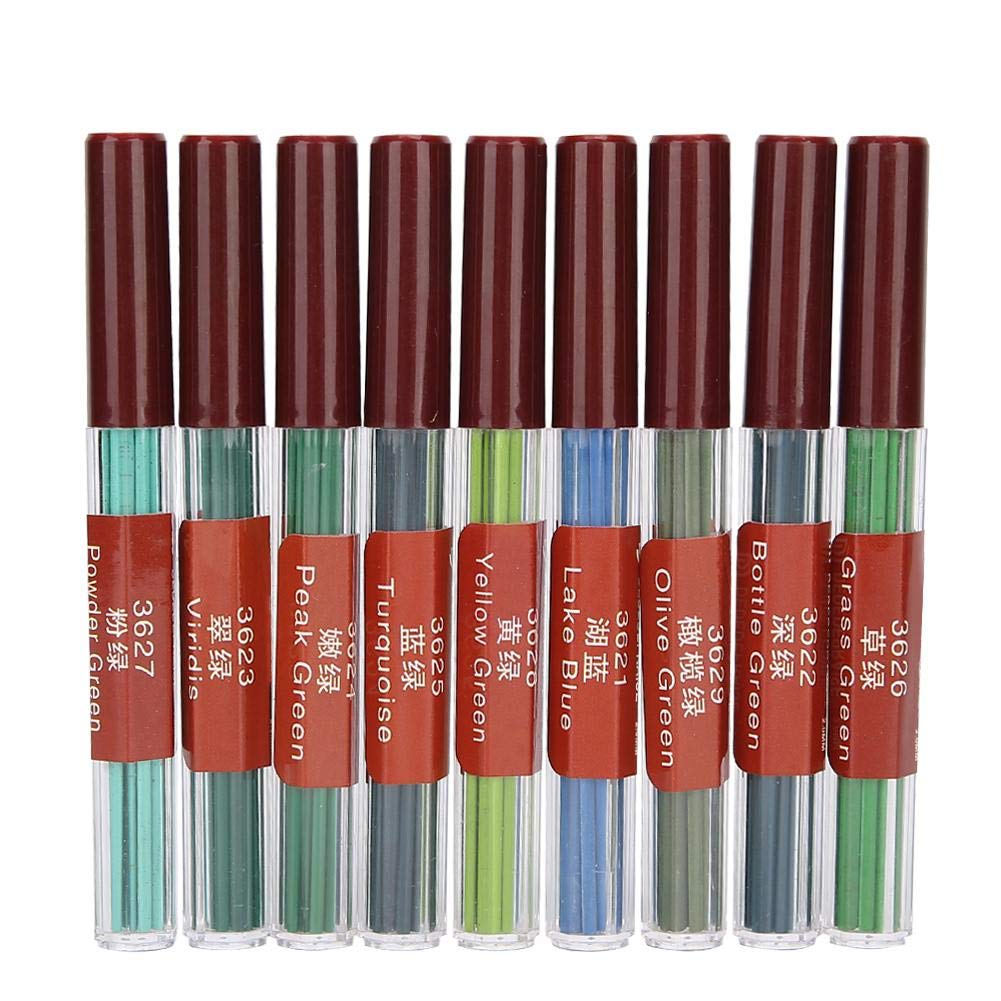 2.0MM Mechanical Pencil Refills - 9 Vibrant Colors (8 Leads Each) | Bold 90mm Colored Pencil Leads for Art, Sketching & Note Taking | Perfect for Artists, Students & Office Use