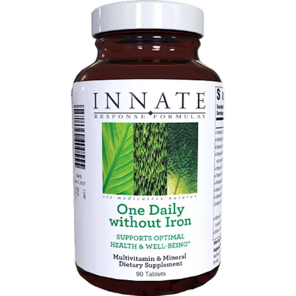 Innate Response One Daily Multivitamin without Iron - Essential Daily Nutrition for Adults & Seniors - Supports Immune Health & Energy - Perfect for Sensitive Stomachs