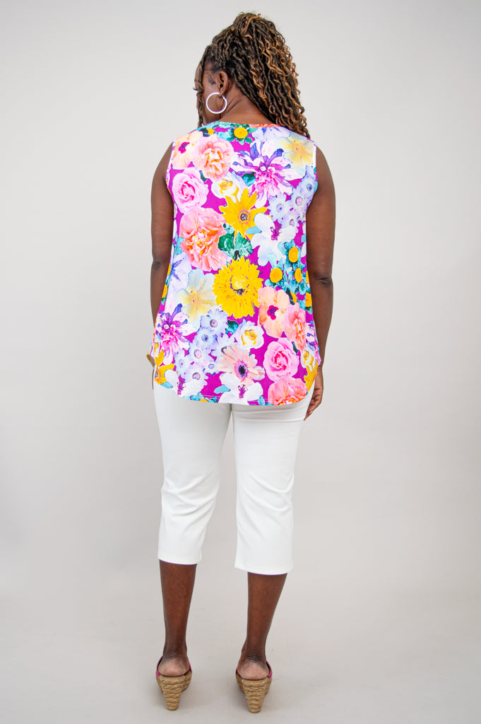Premium Jackie Tank Top for Women - Soft Francisco Style Bamboo Fabric - Perfect for Yoga, Travel & Casual Wear