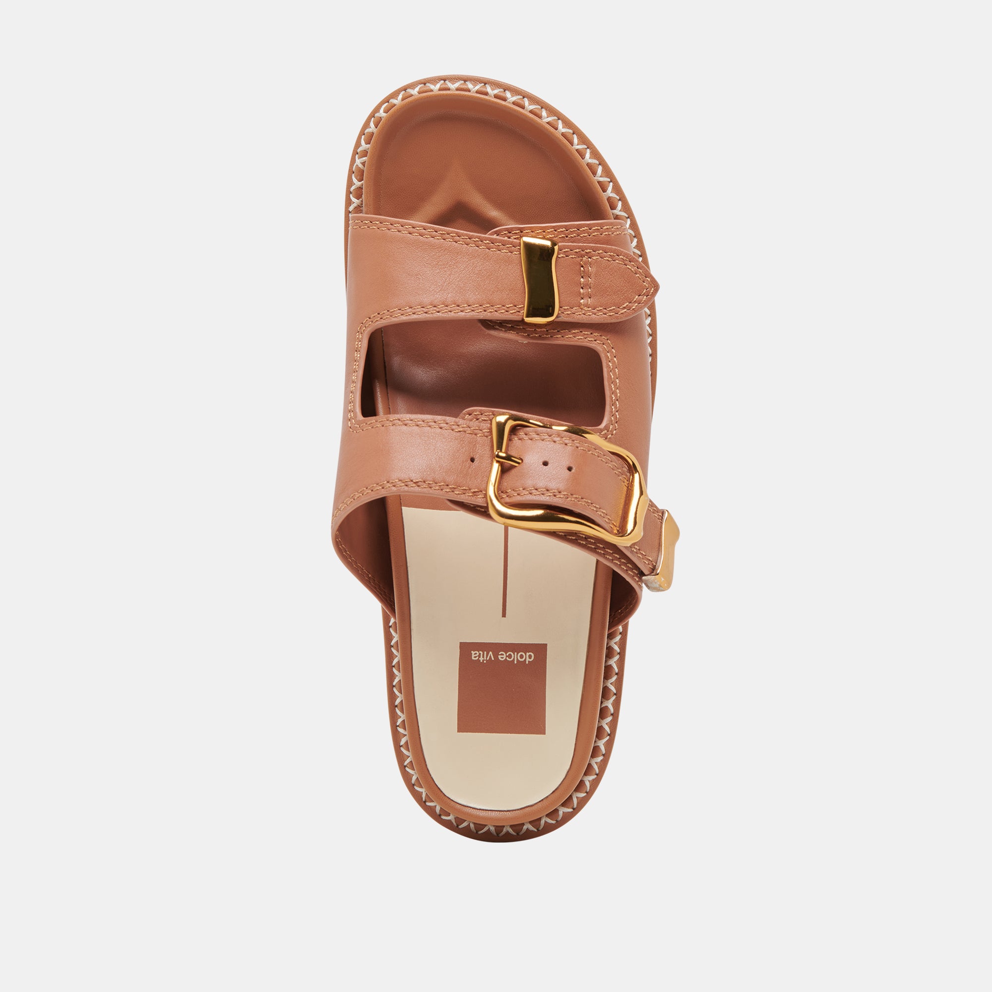 SEVANA Women's Saddle Leather Sandals - Comfortable Handmade Genuine Leather Flip Flops for Beach, Vacation & Summer Walking