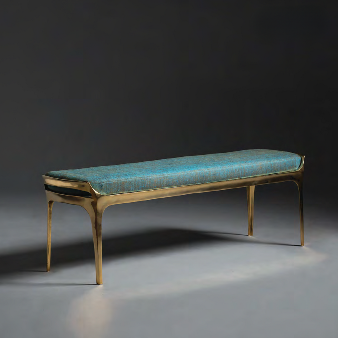 Bruda Bench - Modern Wooden Bench for Living Room, Bedroom, Entryway - Sturdy & Stylish Seating Solution for Home Decor