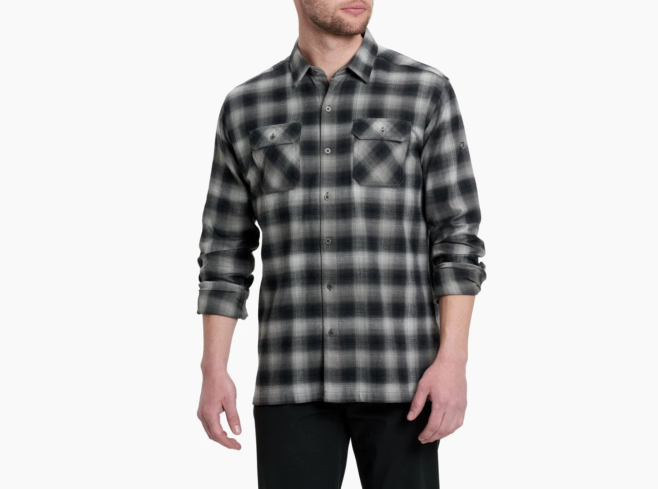 Kuhl Dillingr Flannel Long Sleeve Shirt for Men - Comfortable & Stylish Plaid Flannel Shirt for Outdoor Adventures, Camping & Casual Wear