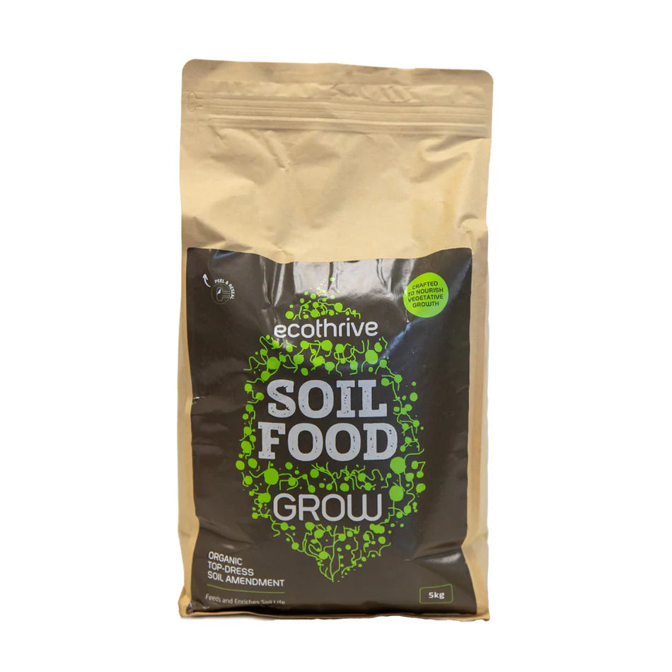 Ecothrive Soil Food - Organic Soil Amendment for Healthy Plants | Boost Growth & Nutrient Uptake for Indoor/Outdoor Gardens