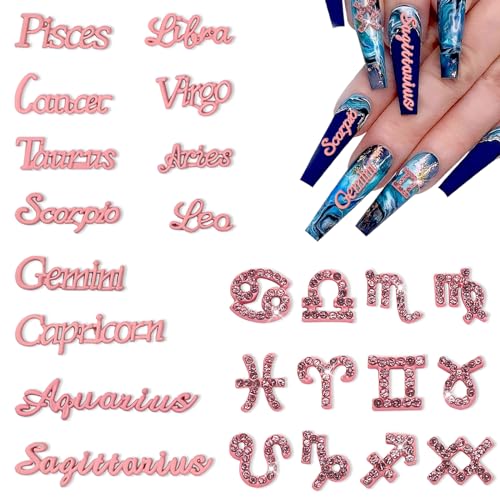 Zodiac Nail Charms-06